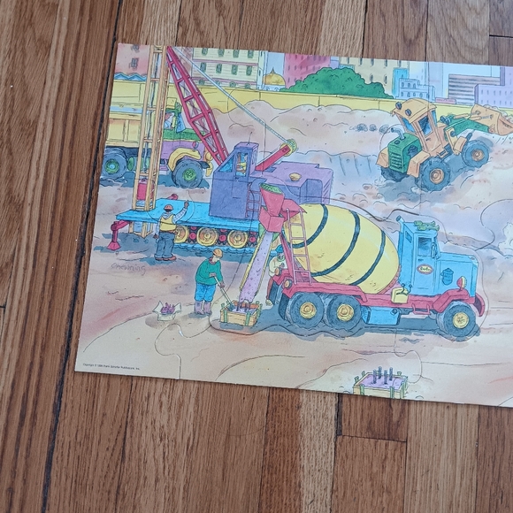 Construction Site Floor Puzzle - Picture 5 of 16